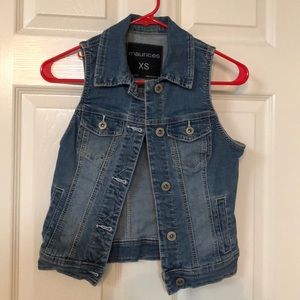 Denim vest